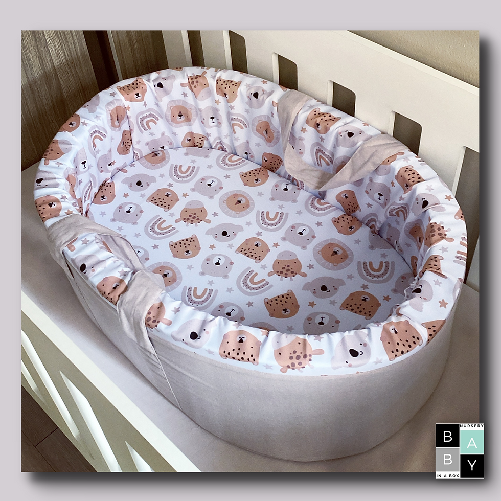 Animal Print Carry Cot 5