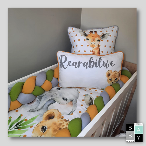 African Animal Set 2 Nursery In A Box