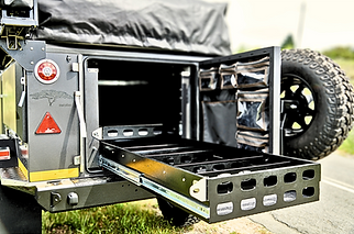 Metalian Maxi Rear drawers opened