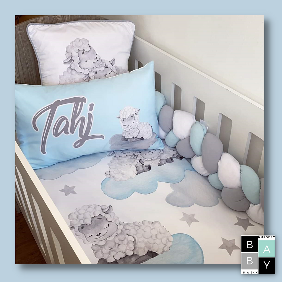 Sleepy Sheepy Set 3 Nursery In A Box