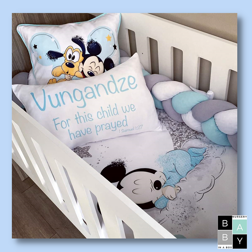 Mickey Mouse Set 2 Nursery In A Box