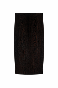top view of wenge coffee table with traditional joinery