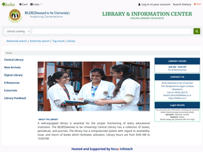 The BLDE (Deemed to be University) Library has successfully migrated from its existing software to the latest version of Koha Library Management Software
