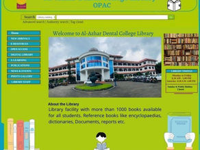 Embrace Learning with Koha:𝐀𝐥-𝐀𝐳𝐡𝐚𝐫 𝐃𝐞𝐧𝐭𝐚𝐥 𝐂𝐨𝐥𝐥𝐞𝐠𝐞 Library's Next Chapter Awaits