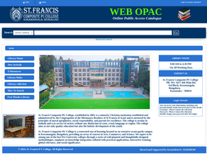 Koha Library Management Software Now at St. Francis PU College, Koramangala!