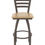 Thumbnail: 410 Jackie Swivel Bar Stool with Solid Natural Maple Wood Seat