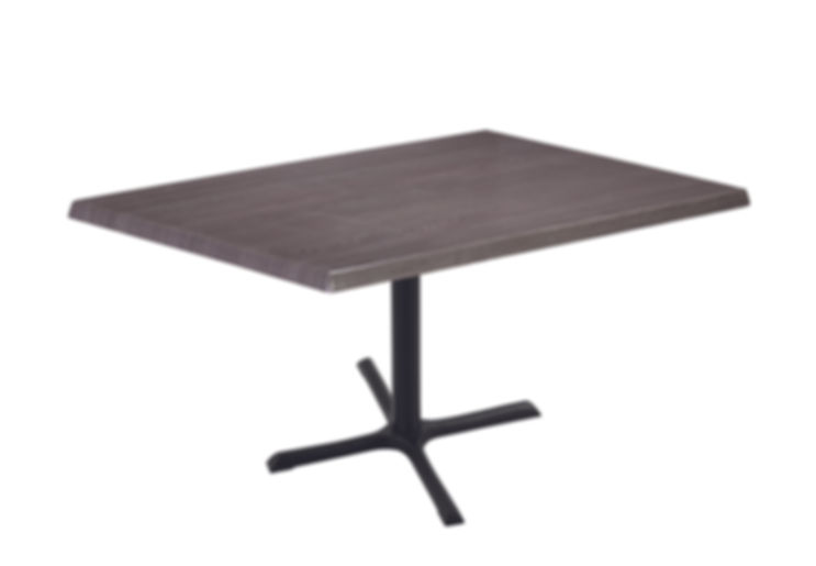 Outdoor 211 30" X 48" Table with Charcoal Table Top