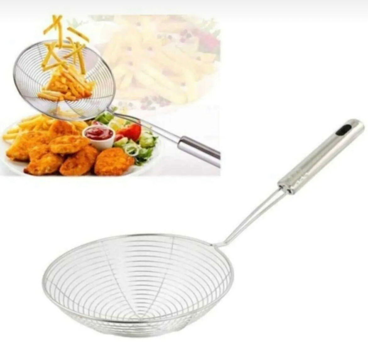 Paslanmaz Çelik Kevgir Küçük Boy