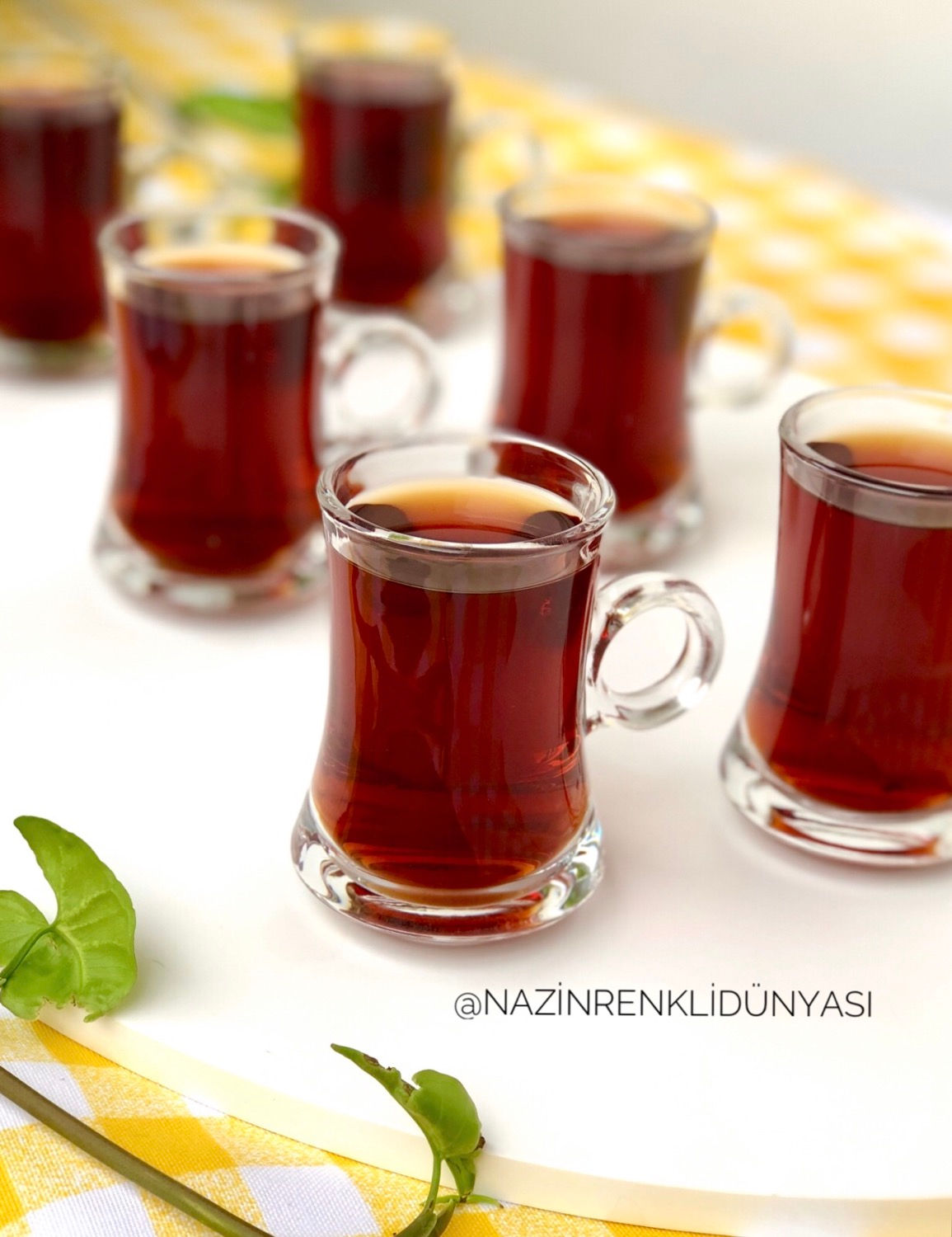 Kulplu Çay Bardak 6’Lı