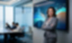 Healthcare executive overseeing AI-powered clinical infrastructure platform