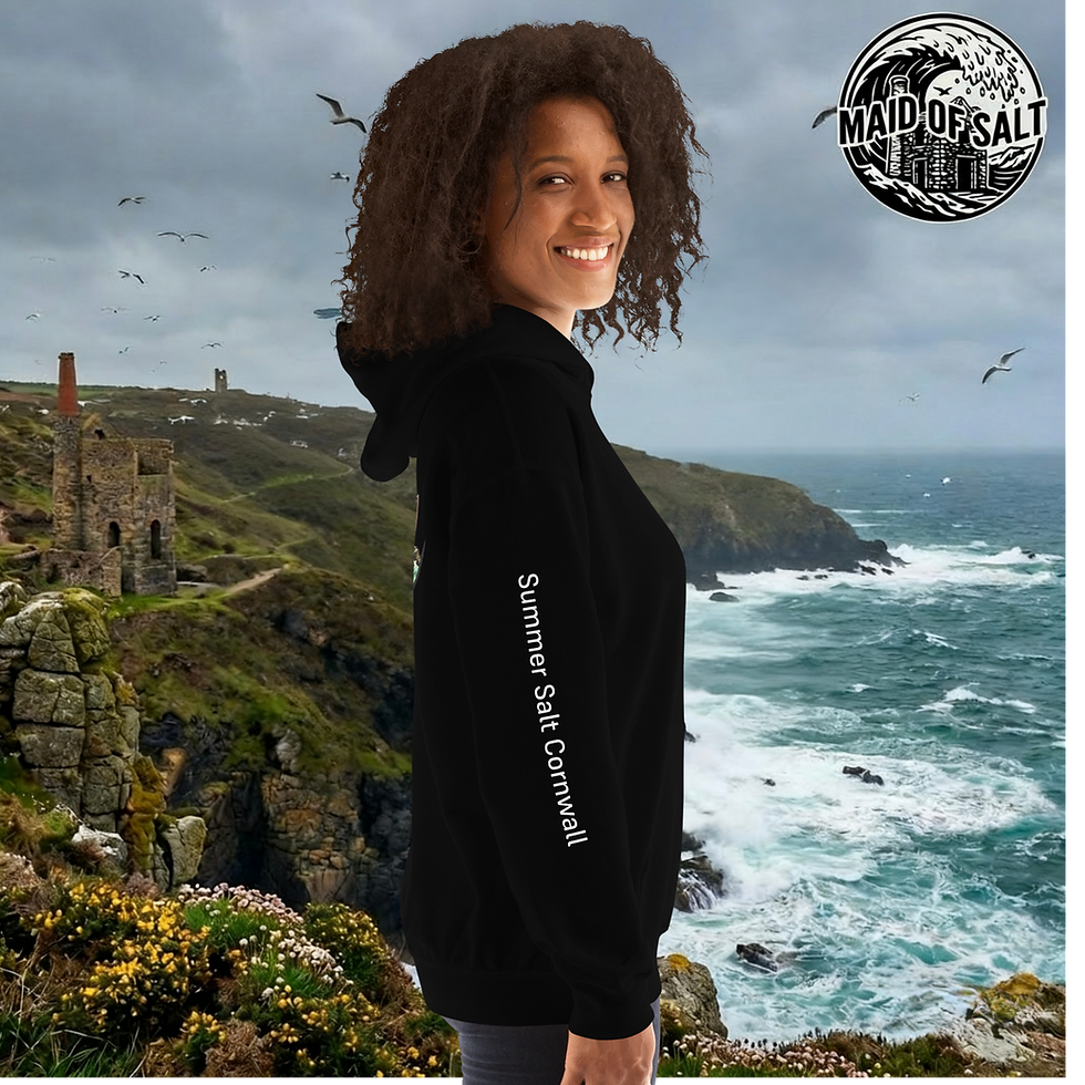 Thumbnail: Maid of Salt Mermaid Unisex Hoodie