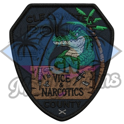 Clearwater Police Narcotics Patch