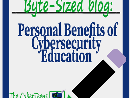Personal Benefits of Cyber Security Education for Kids and Teenagers