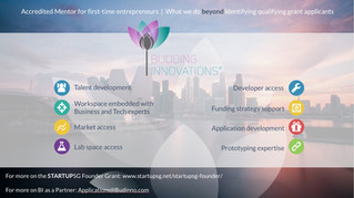 BI gets appointed as Accredited Mentor Partner (AMP) for the SG Founder Grant scheme