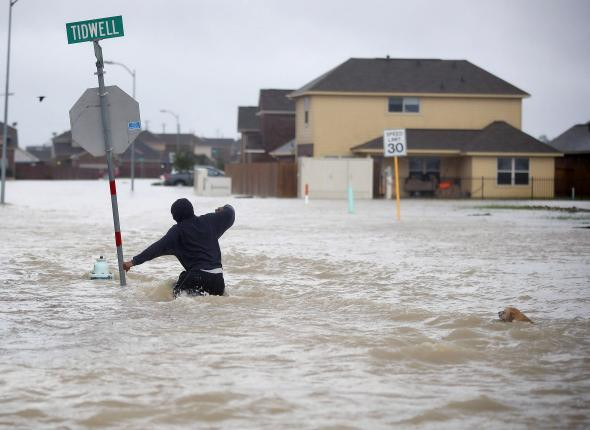 Here's where Houston flooded the most and least