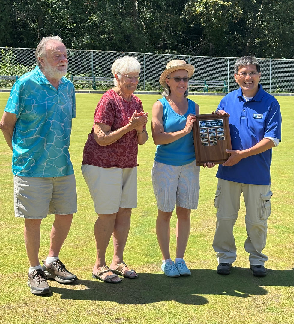 Mixed Pairs Tournament