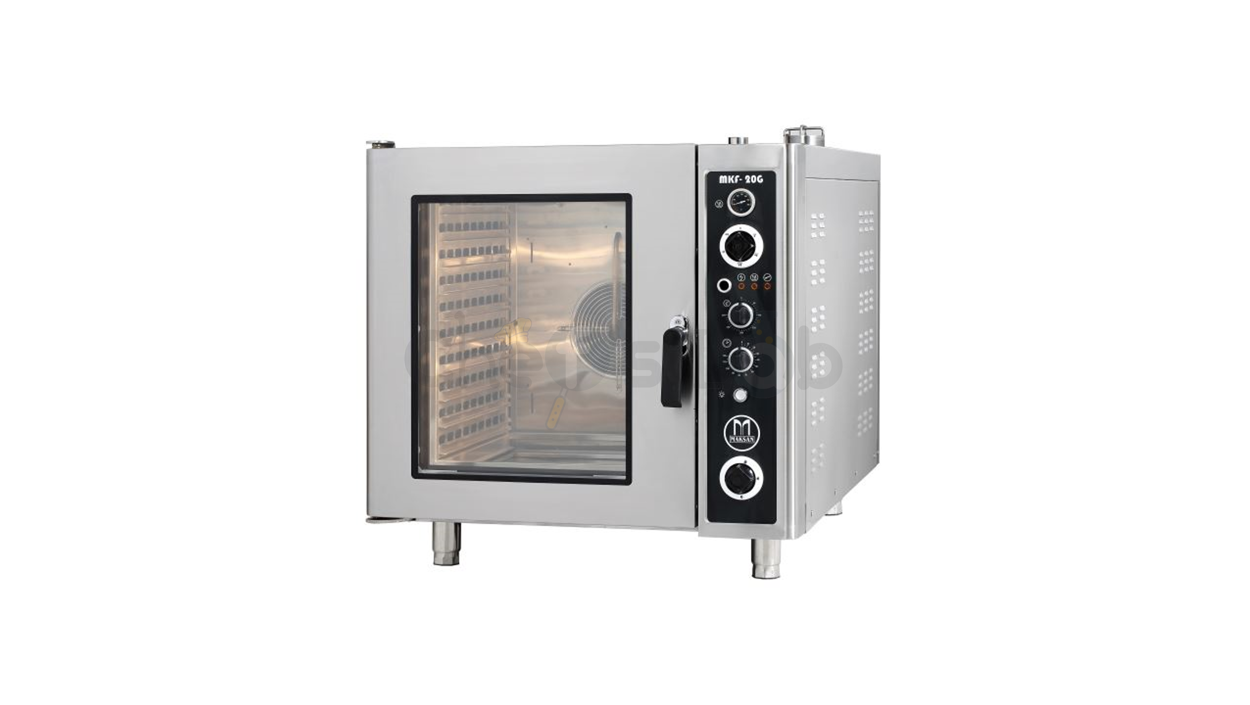 საკონდიტრო კონვექციური ღუმელი - 10 ლანგრიანი გაზზე-MAKSAN-MKF20G-MANUEL