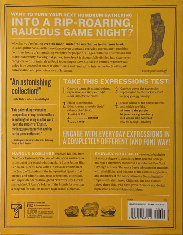 Thumbnail: So to Speak