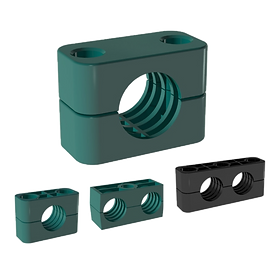 Stauff Clamp Body Profiled Design