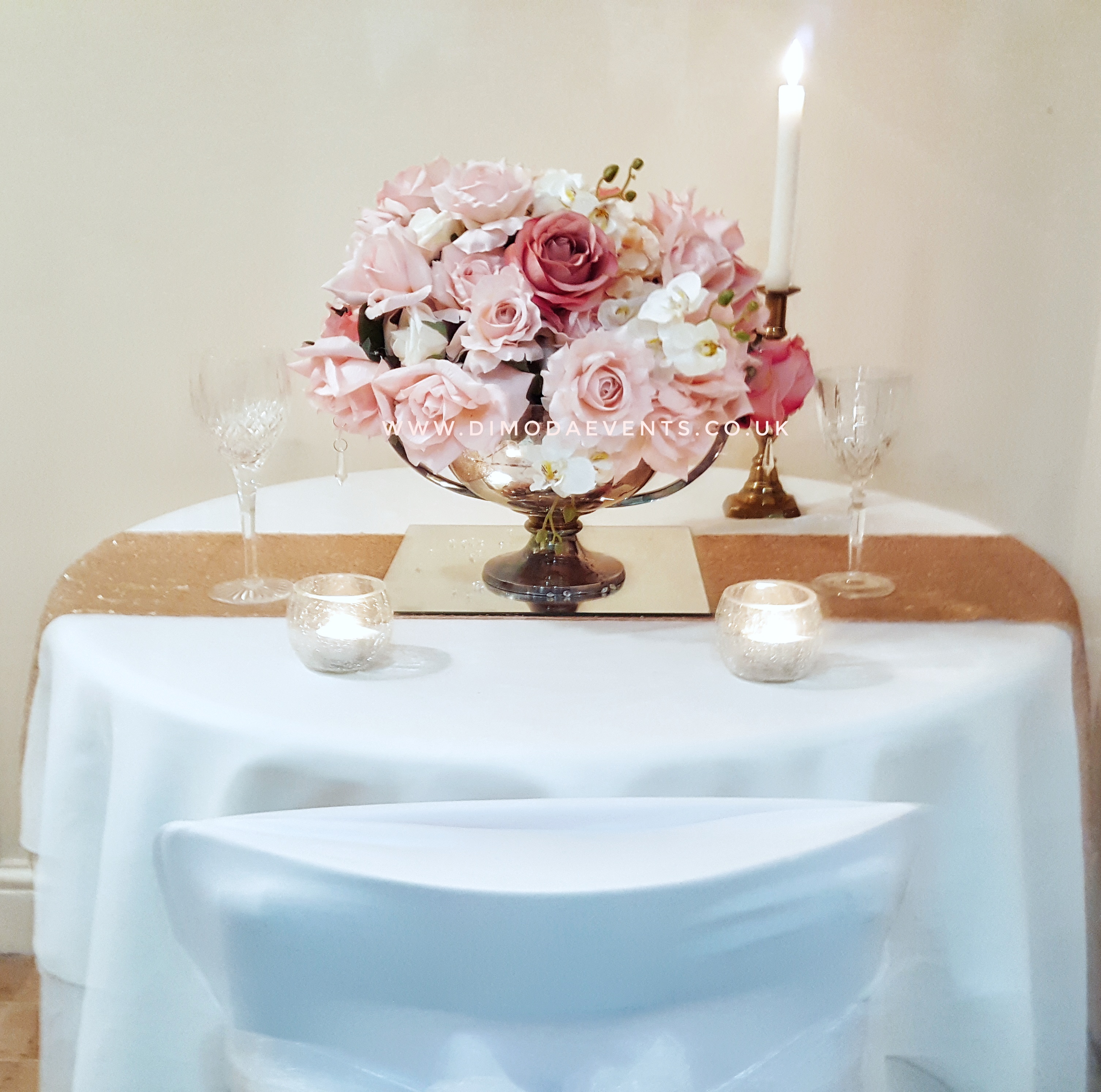Trophy Flower Bouquet -Blush