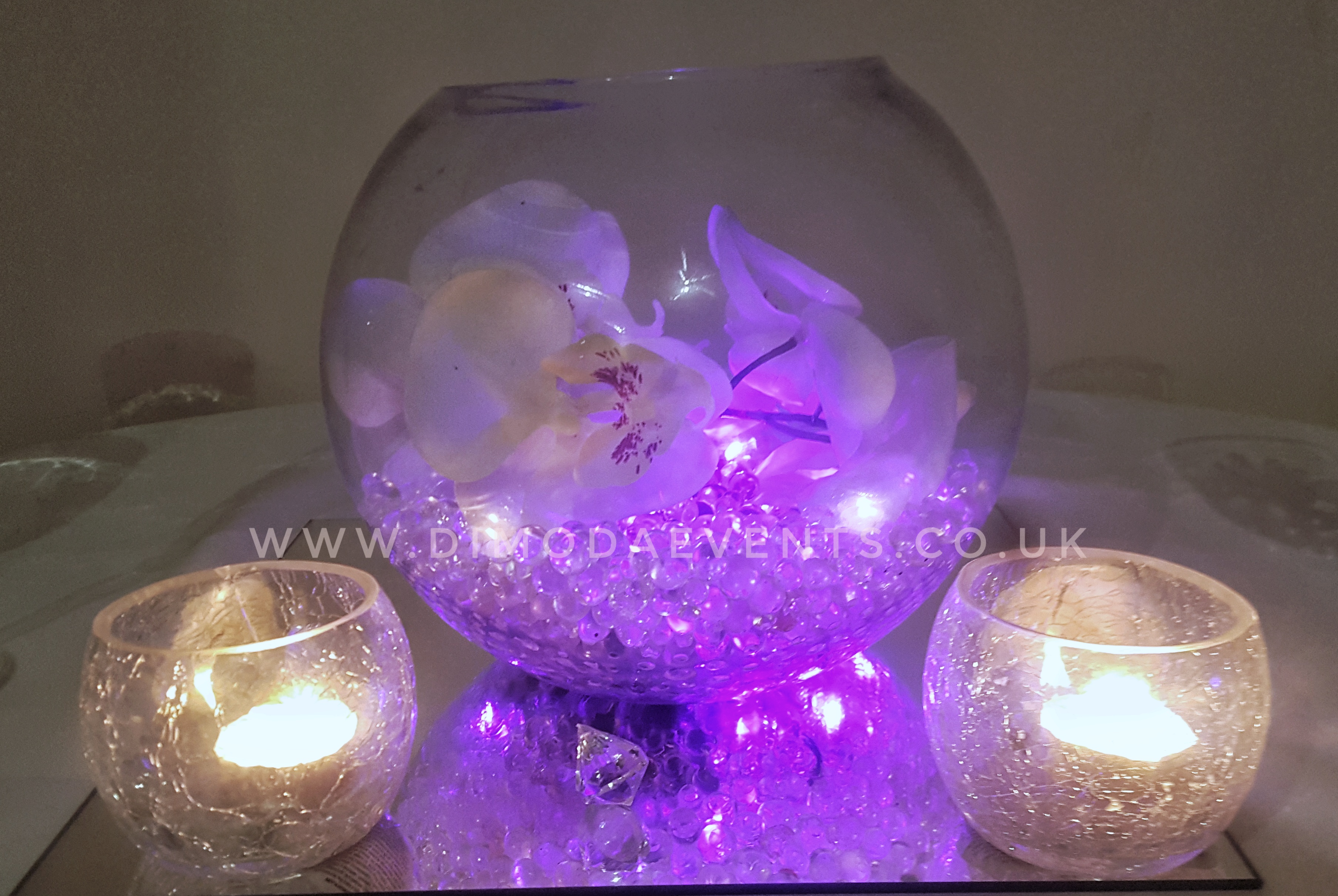 Orchid Fishbowl - Purple