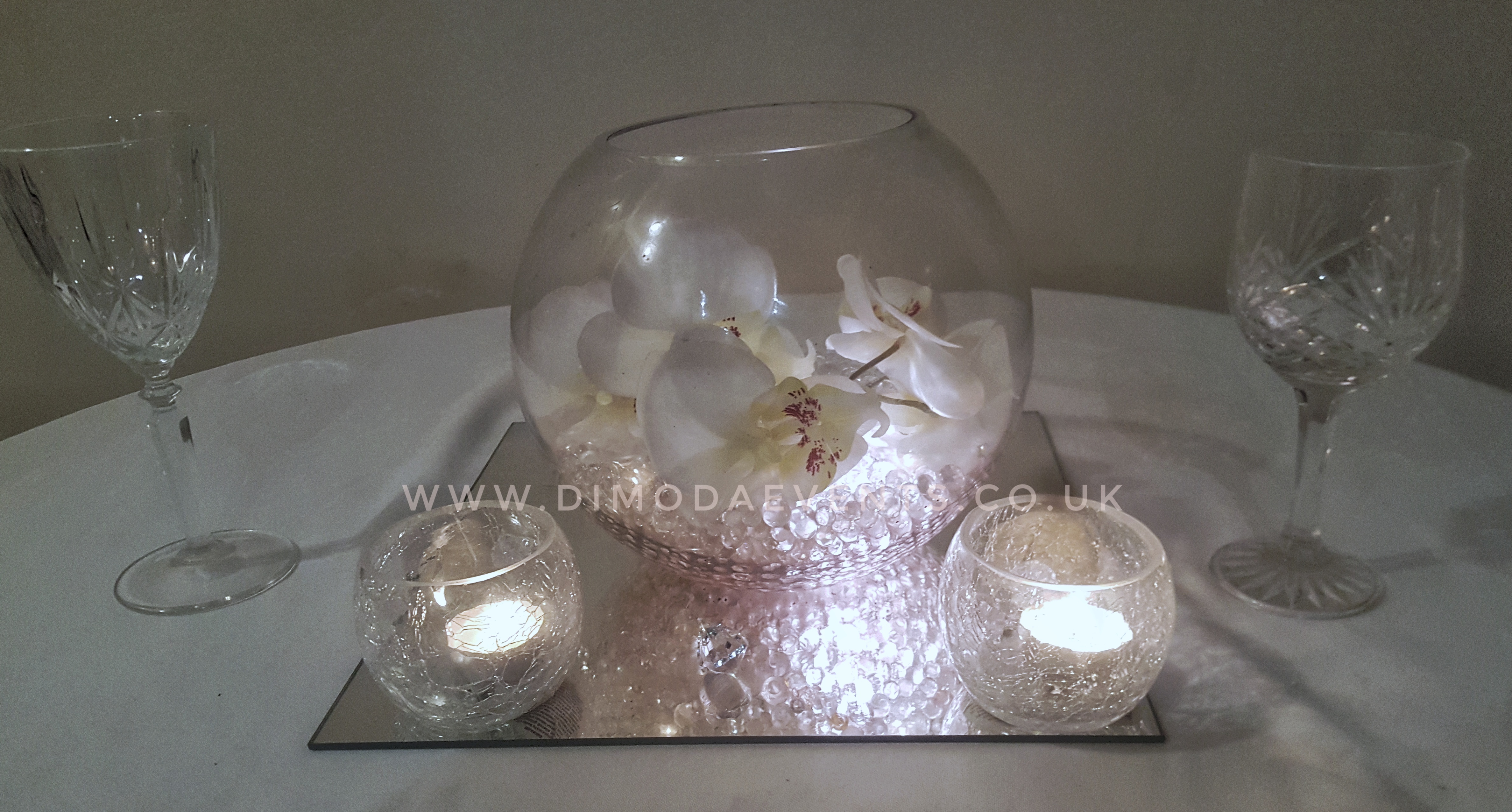 Orchid Fishbowl - Warm