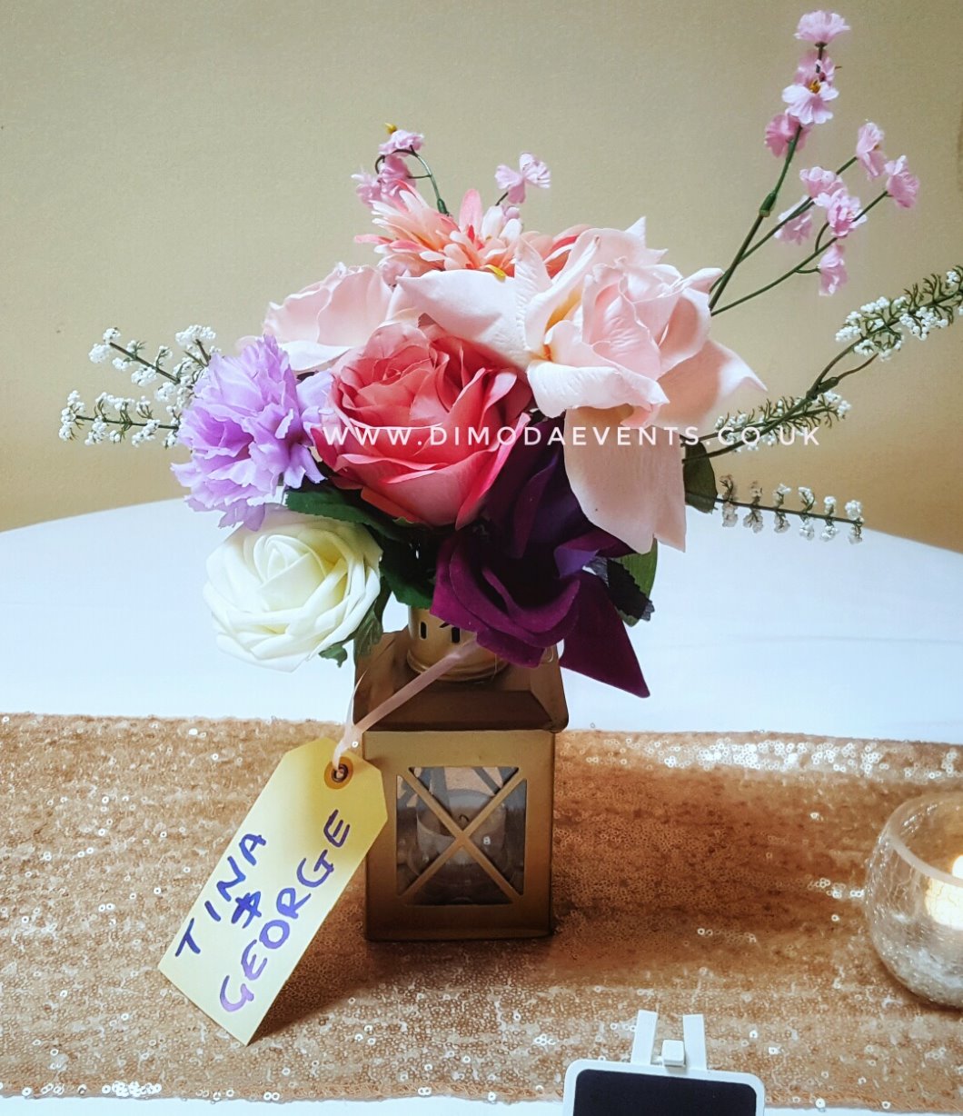Beautiful Rustic centrepiece