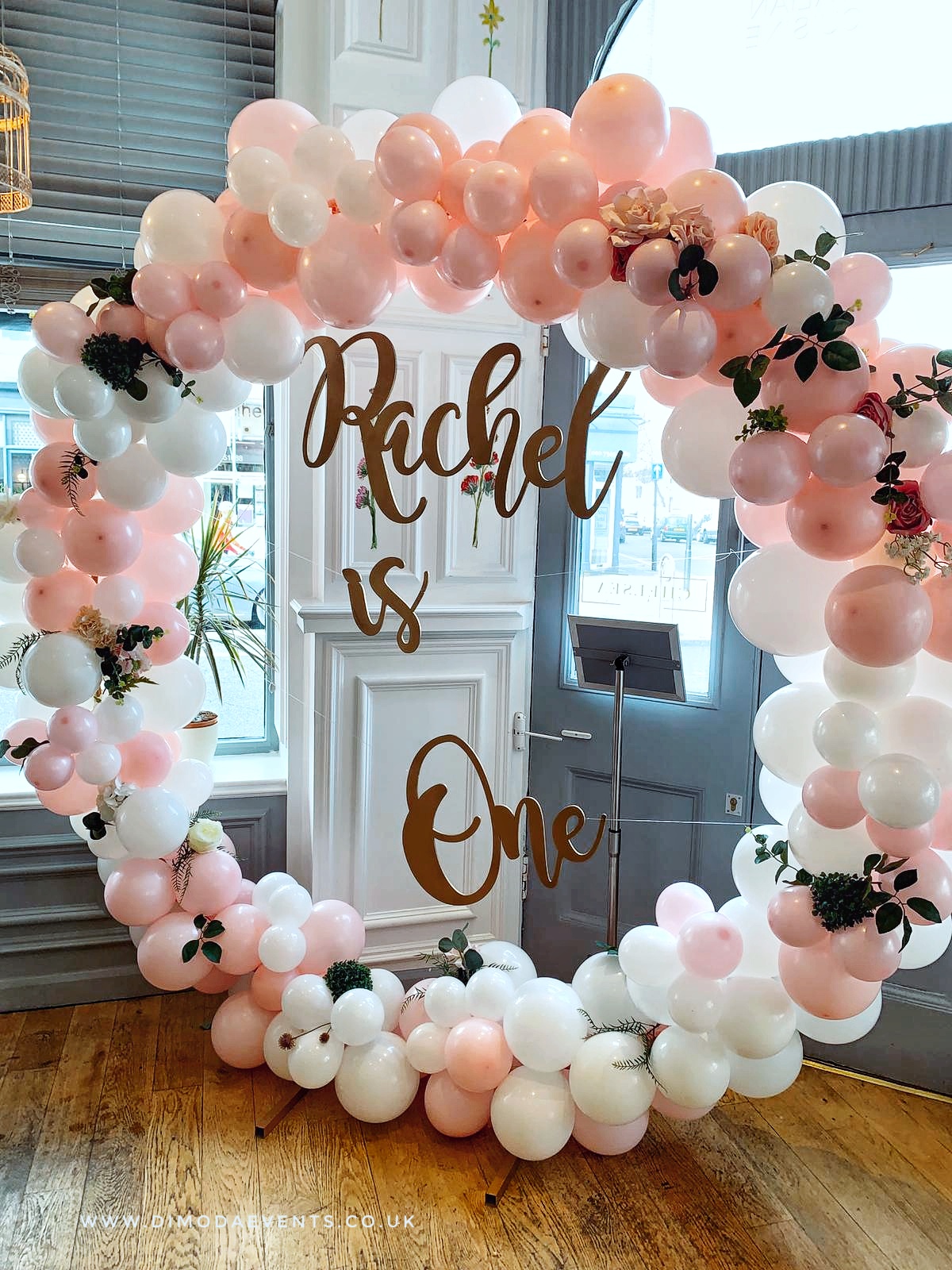 Large Hoop Balloon Garland Wreath