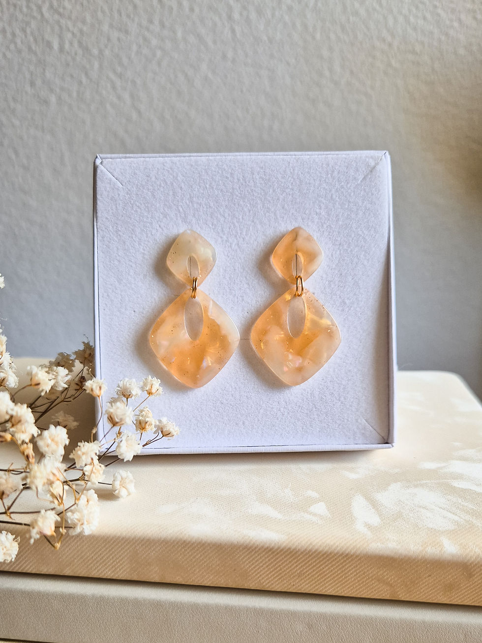 Miniature : NOLA - version marbré pêche nacre