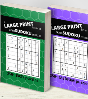 large print and travel sized books.jpg