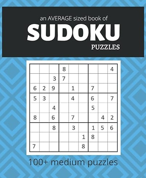 sudoku regular print medium 100