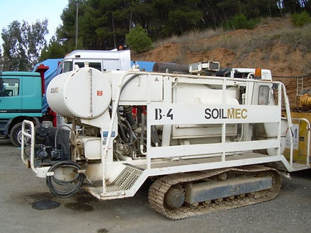 Bomba de concreto soilmec, bomba sobre orugas soilmec colombia