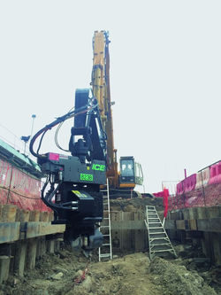 Martillos Vibradores para Excavadora