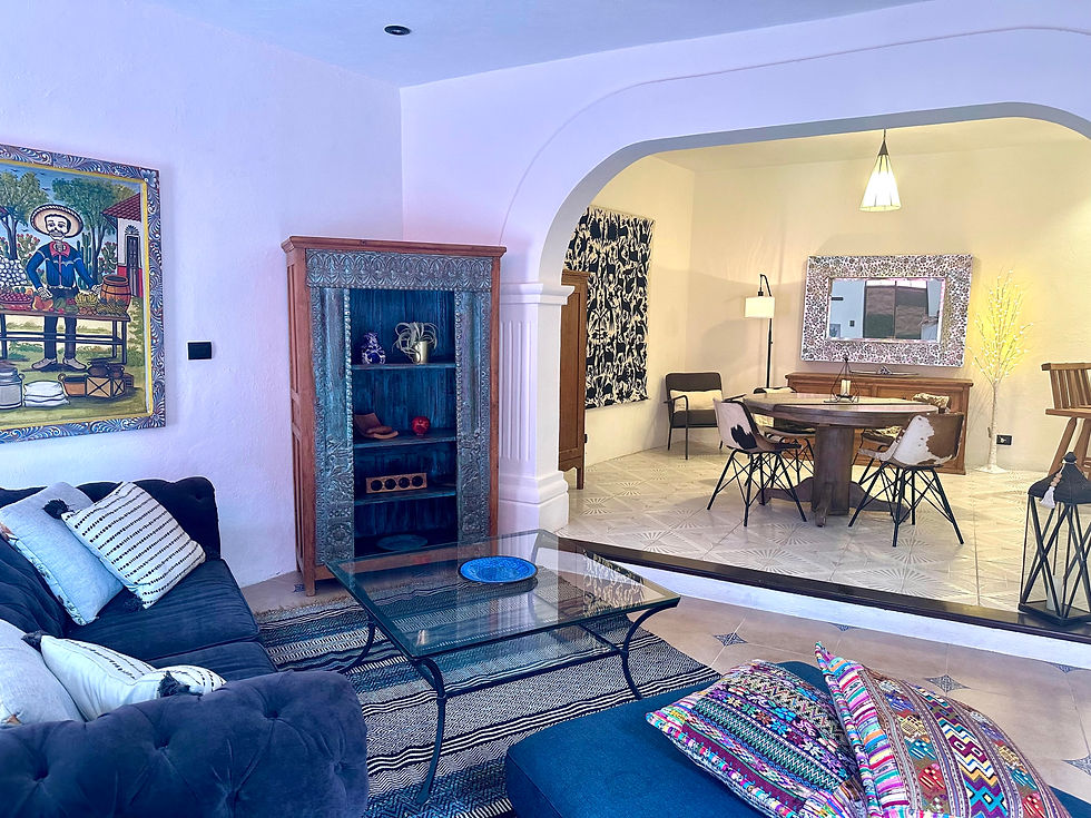 Living room + dinning room background