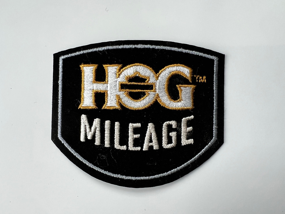 HOG Mileage patch