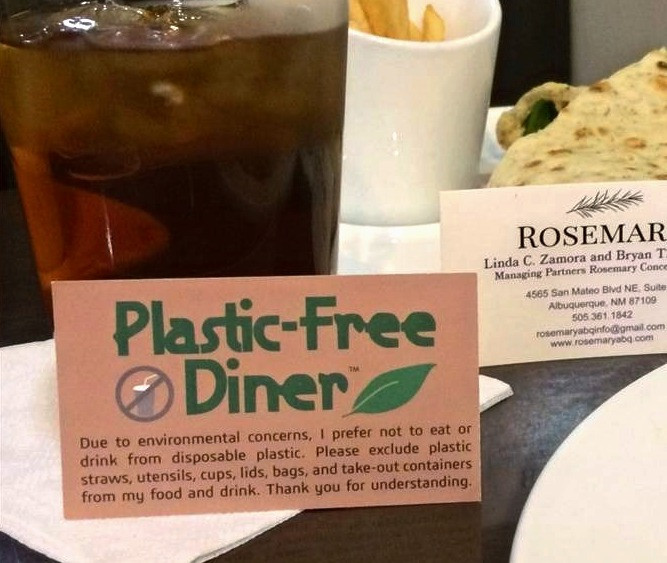 Plastic-Free Diner™ Cards Green: Deck of 50