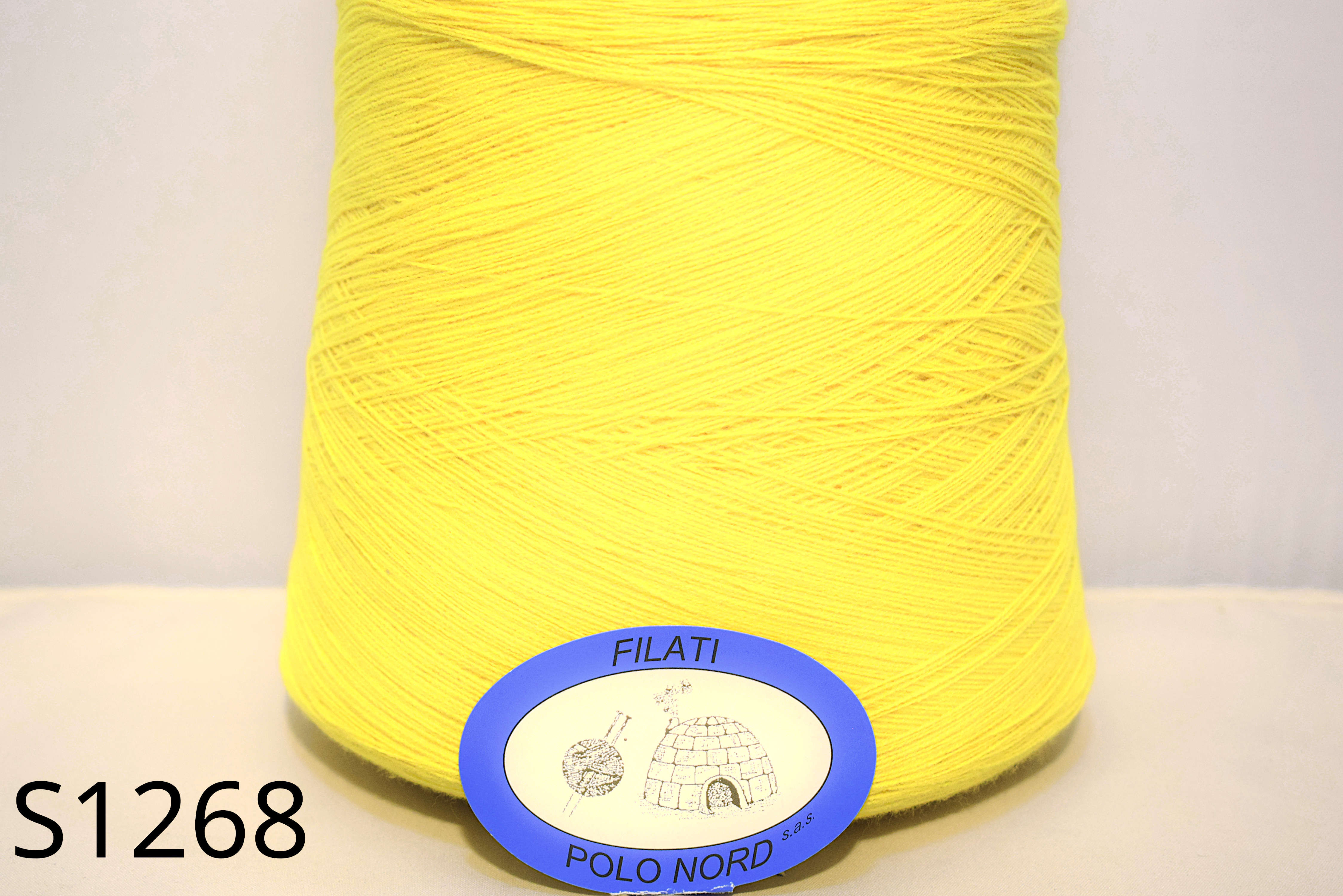 100%acrilico Lemon yellow S1268 Nm 2/25 200 grammi