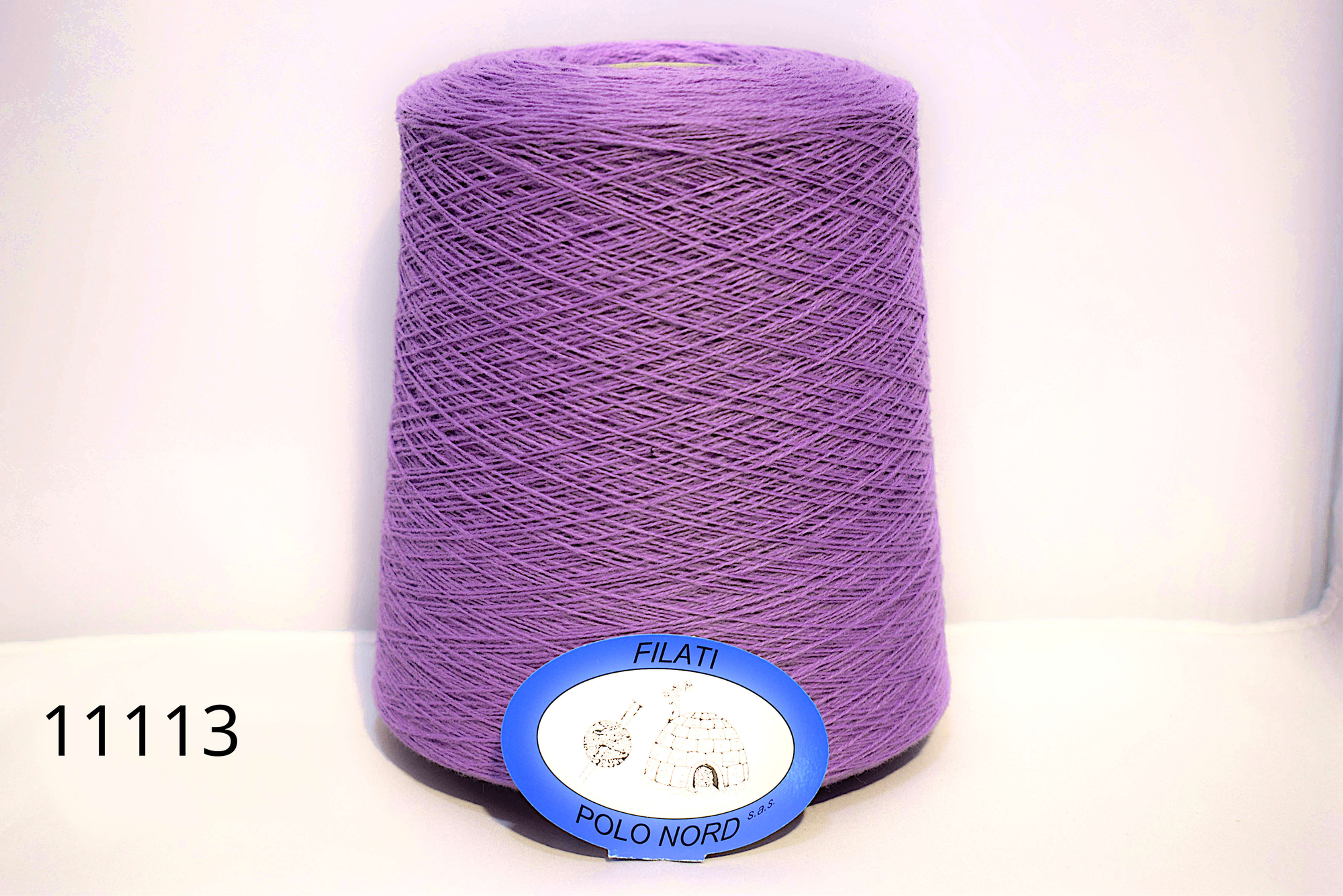 100%lana Merinos le château de Violetta et Lilas 11113 Nm 2/16 100 grammi