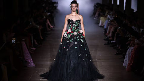Zuhair Murad's Secret Garden Blooms at Couture Week