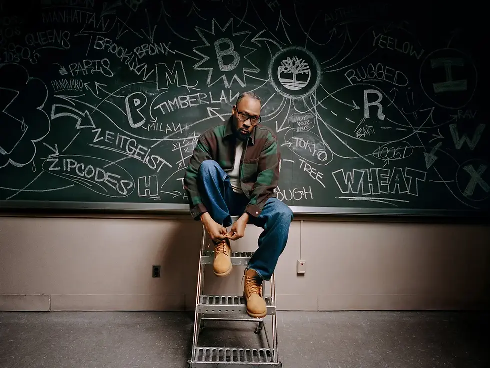 RZA for Timberland’s A to Z campaign, courtesy of Timberland