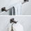 Thumbnail: Gun gray Bathroom Accessories Sets Towel Holder Bar Rack Hooks all Mount Toilet 