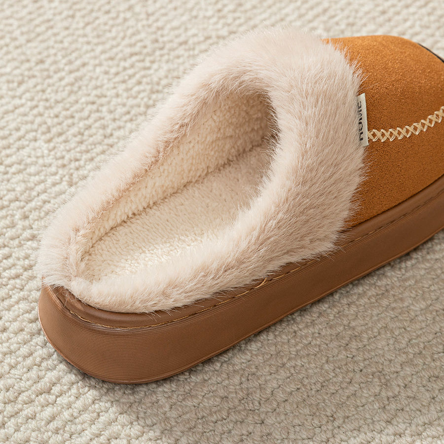 Thumbnail: Fashion Women Slippers Winter Soft Thick Soled Indoor and Outdoor Warmth Comfort