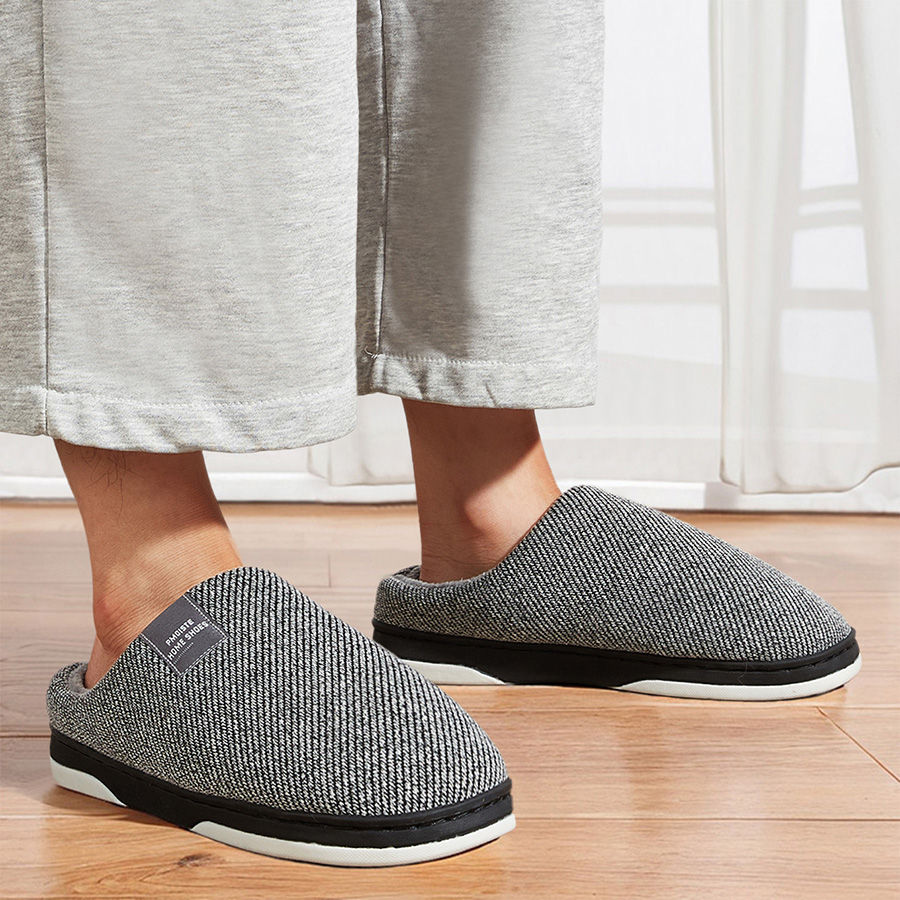 Thumbnail: Bedroom Slipper for men Memory Foam Warm Soft Non Slip Wear resistant High Quali
