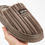 Thumbnail: Pmoiste Soft Flannel House Slippers Men Strip Upper Designer Warm Cushion Memory