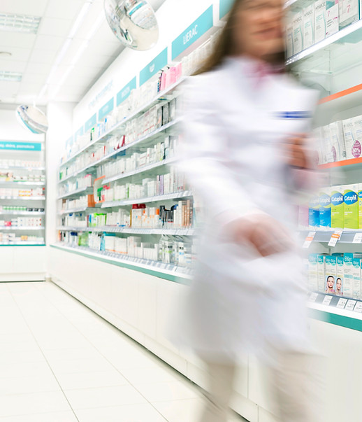 Farmacista in corsia di Farmacia