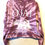 Thumbnail: Pink Ojai Calif Bear Crop Tie Dye  T Shirt