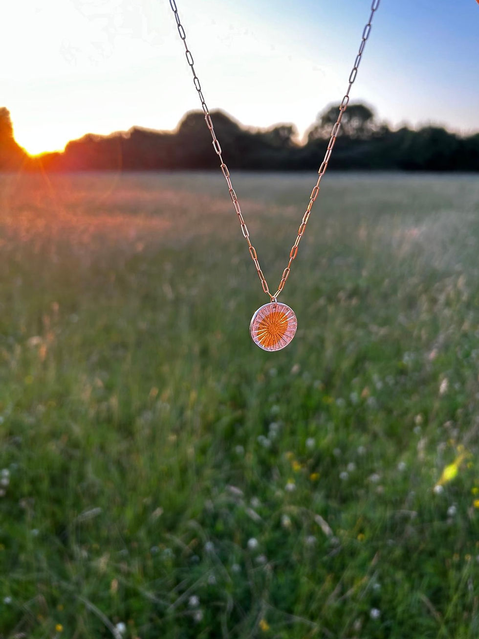 Thumbnail: Sunray Pendant Necklace