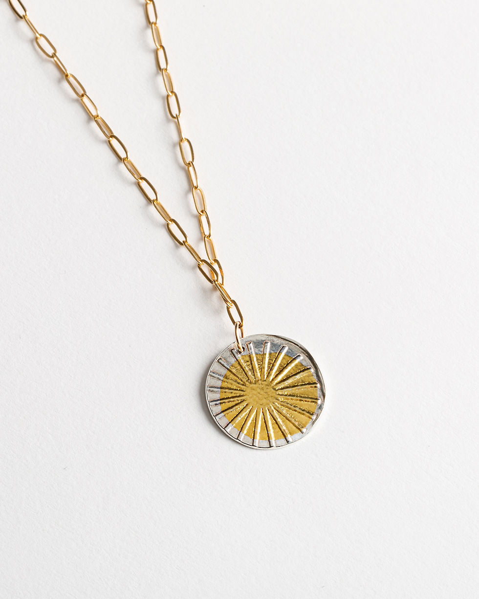 Thumbnail: Sunray Pendant Necklace