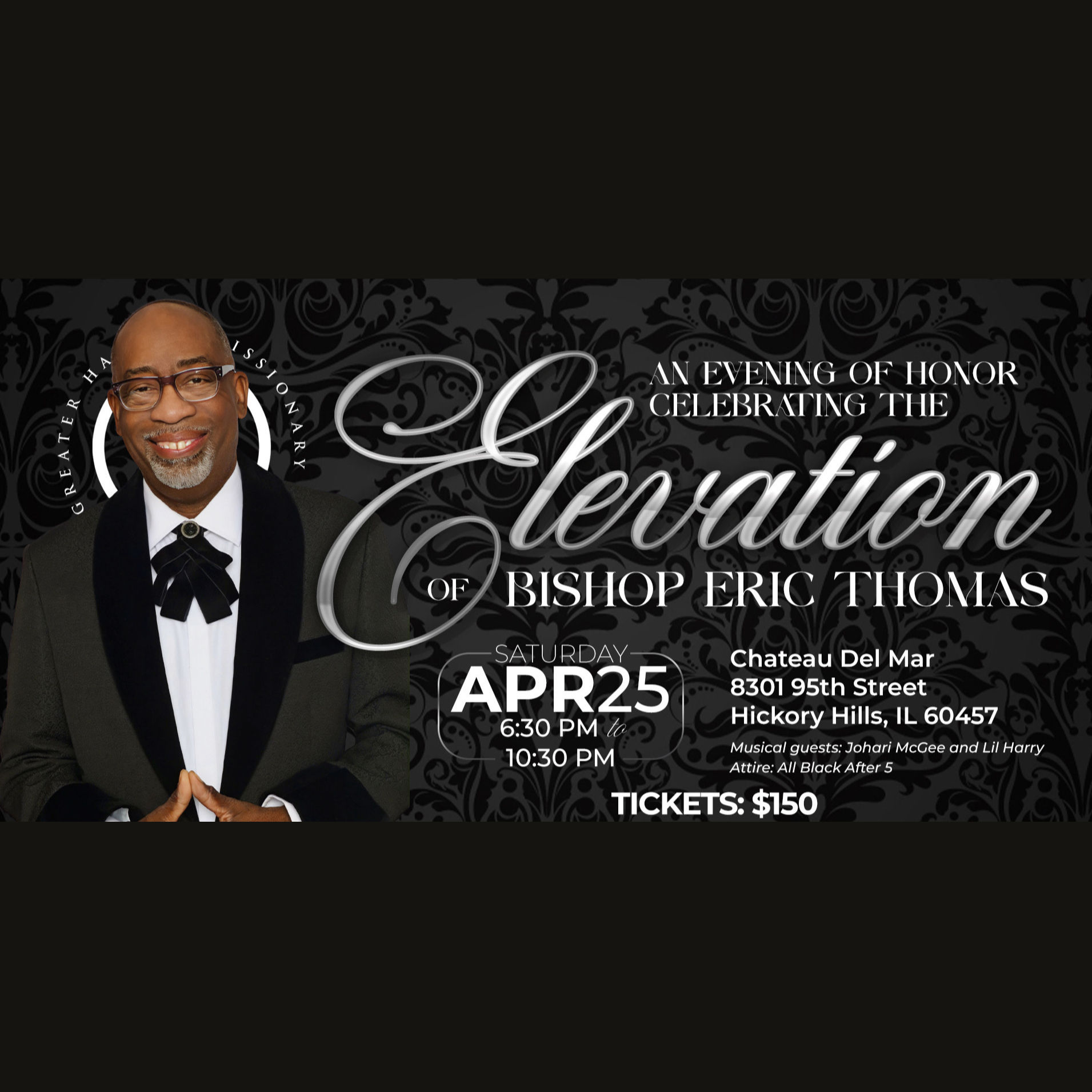 An Evening of Honor Celebrating the Elevation of Bishop Eric Thomas