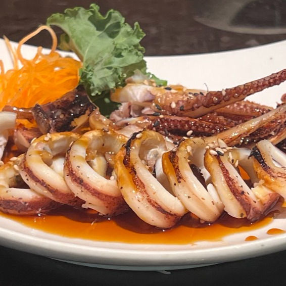 Grilled Whole Squid image